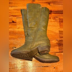 Rieker Olive Heeled Boots